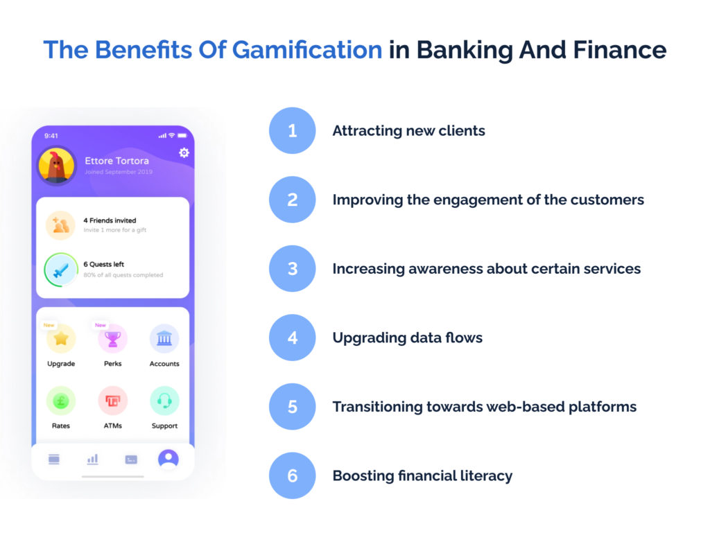 The benefits of gamification in banking and finance